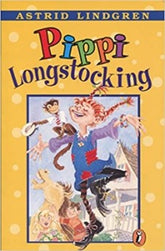 Autographed Pippi Longstocking Paperback Book + Free Shipping